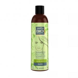 Bio Aloes nawilżający szampon do włosów z ekstraktem z aloesu do włosów suchych i zniszczonych 300ml