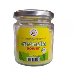 Citronella świeca o zapachu trawy cytrynowej 130g
