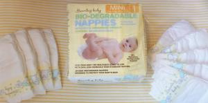 Beaming Baby − Jednorazowe biodegradowalne pieluszki, size 1, Mini, 2-5 kg − 20 szt.