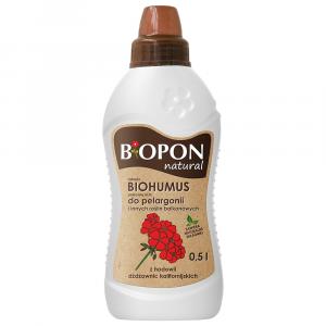 BOPON NATURAL Biohumus do pelargonii i innych roślin balkonowych 0,5l