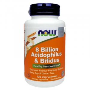 8 Billion Acidophilus & Bifidus - Probiotyk (120 kaps.)