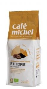 KAWA MIELONA ARABICA 100 % MOKA GUJI ETIOPIA FAIR TRADE BIO 250 g - CAFE MICHEL