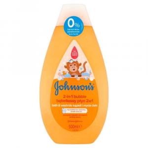 Johnson`s Baby – Bąbelkowy płyn 2w1 do kąpieli – 500 ml