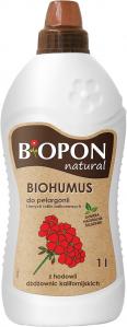 BOPON NATURAL Biohumus do pelargonii i innych roślin balkonowych 1l