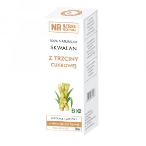 Skwalan z trzciny cukrowej 50ml NATURA RECEPTURA