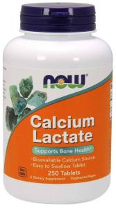 Calcium Lactate - Mleczan Wapnia (250 tabl.)