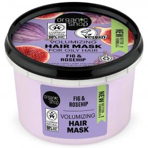 Organic Fig & Almond Hair Mask nabłyszczająca maska do włosów 250ml