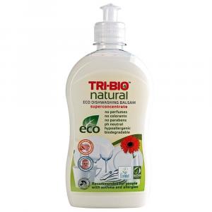 TRI-BIO, Ekologiczny Skoncentrowany Balsam do Mycia Naczyń, 420 ml
