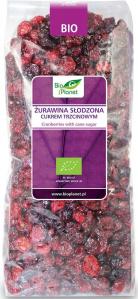 ŻURAWINA SŁODZONA CUKREM TRZCINOWYM 1kg BIO PLANET