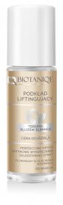 Biotaniqe, Terapia Śluzem Ślimaka, Podkład Liftingujący do Cery Dojrzałej - 01 VANILIA, 30 ml