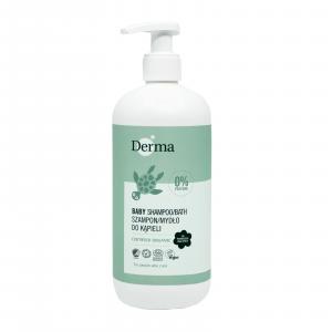 Derma Eco Baby mydło i szampon do ciała 500ml