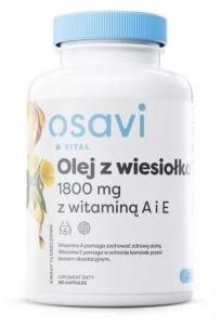 OSAVI Olej z wiesiołka 1800 mg z wit. A i E (180 kaps.)