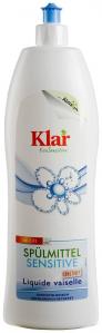 Klar − Płyn do mycia naczyń Sensitive ECO − 1000 ml