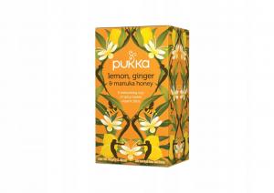 Pukka — Lemon Ginger Manuka Honey herbata BIO — x20