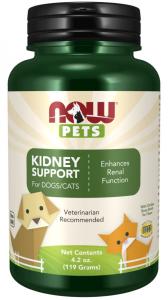 NOW PETS Kidney Support For Dogs/Cats (119 g)