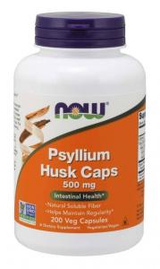 Psyllium Husk Caps - Babka Płesznik 500 mg (200 kaps.)