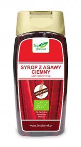 SYROP Z AGAWY CIEMNY 350 g (250 ml) - BIO PLANET