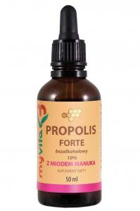 MyVita − Propolis Forte bezalkoholowy 10% z miodem Manuka − 50 ml