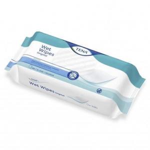 Tena – Wet Wipes Original, Chusteczki nawilżane – 80 sztuk