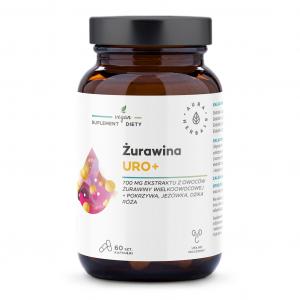 Aura Herbals Żurawina Uro+ 60 kap