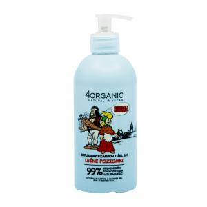 4organic szampon i żel do mycia dla dzieci Leśne Poziomki 350ml
