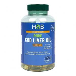 Pure Cod Liver Oil (120 kaps.)