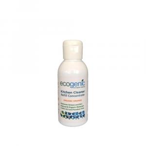 Ecogenic, Refill płynu do czyszczenia powierzchni kuchennych, Pomarańcza, 100 ml