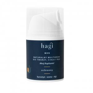 Hagi - NATURALNY MULTIKREM DO TWARZY, CIAŁA I RĄK OCHRONNY AHOJ KAPITANIE 50 ML