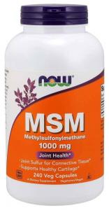 Siarka MSM - Metylosulfonylometan 1000 mg (240 kaps.)