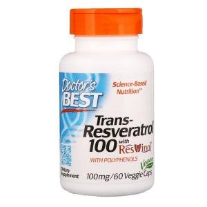 Trans-Resveratrol 100 mg + Polifenole 80 mg (60 kaps.)