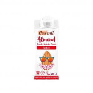 EcoMil − Napój migdałowy bez cukru bezgl. BIO − 200 ml