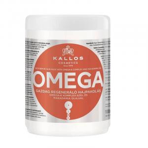 Omega Rich Repair Hair Mask With Omega-6 Complex And Macadamia Oil regenerująca maska z kompleksem omega-6 i olejem makadamia 1000ml