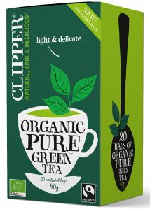 Clipper − Herbata zielona fair trade BIO − 20 x 2 g