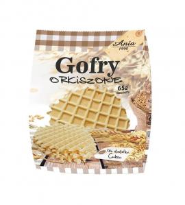 Gofry orkiszowe bez cukru 65 g