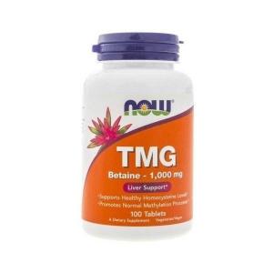 TMG Trimetyloglicyna - Betaina Bezwodna 1000 mg (100 tabl.)