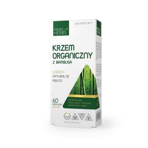 MEDICA HERBS Krzem organiczny z bambusa 350mg, 60 kaps.