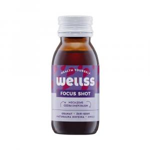 Shot Fokus. Granat, żeń-szeń, kofeina i chilli 60 ml