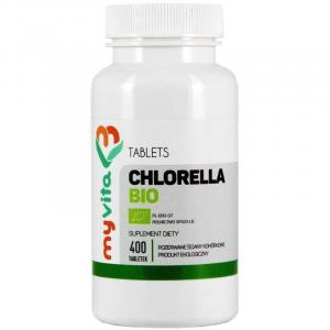 Myvita Chlorella Bio 250 Mg 400 T Oczyszczanie