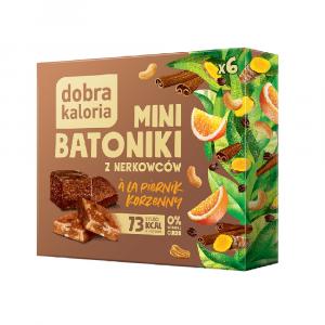 DOBRA KALORIA - Mini batoniki z orzechów a'la piernik 102 g