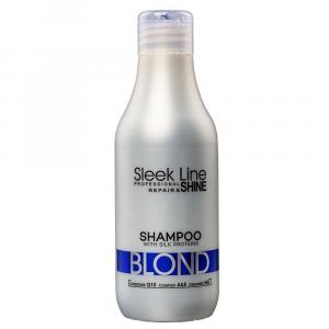 Sleek Line Blond Shampoo szampon do włosów blond zapewniający platynowy odcień 300ml