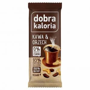 Dobra Kaloria − Baton owocowy kawa & orzech − 35 g
