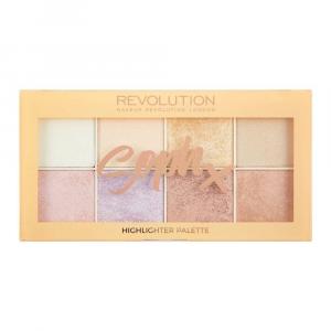 Makeup Revolution Soph X Zestaw rozświetlaczy Highlighter Palette (8) - 1 szt