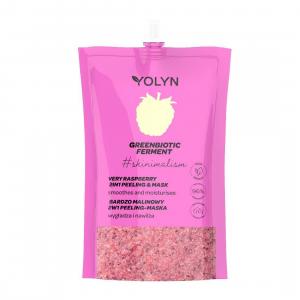 YOLYN Greenbiotic Ferment Bardzo Malinowy Peeling-maska 2w1 50ml