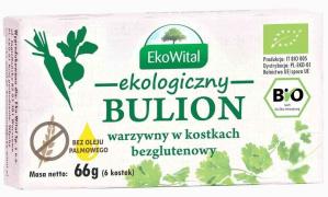 EkoWital − Bulion warzywny w kostkach bez drożdży bezgl. BIO − 60 g