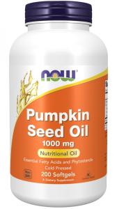 Olej z nasion dyni 1000 mg (pumpkin seed oil) (200 kaps.)