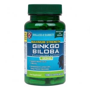 Maximum Strength Ginkgo Biloba 120 mg (100 kaps.)