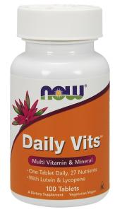 Now - Daily vits witaminy i minerały - 100 tab