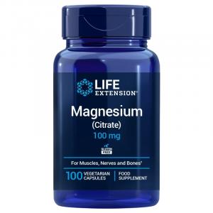 LIFE EXTENSION Magnesium Citrate - Magnez 100 mg EU (100 kaps.)