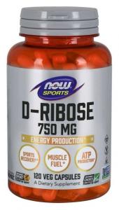 D-Ribose - D-Ryboza 750 mg (120 kaps.)