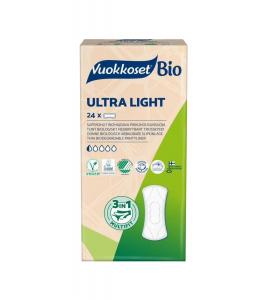 Vuokkoset - 100% BIO Wkładki higieniczne Ultra Light - 24 szt.